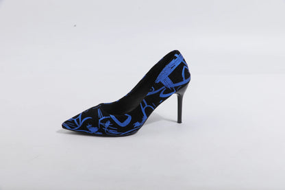 Branded Pumps Shallow Mouth Casual Heels Big Size Shoes Woman Sandals Ladies Slip on Pointed Wedge Lace-Up Fashion Comfortable