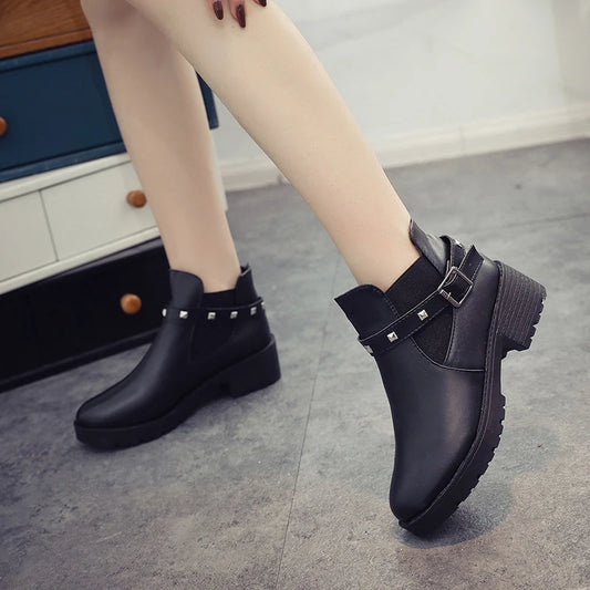 Sleek and Supportive Orthopedic Boots