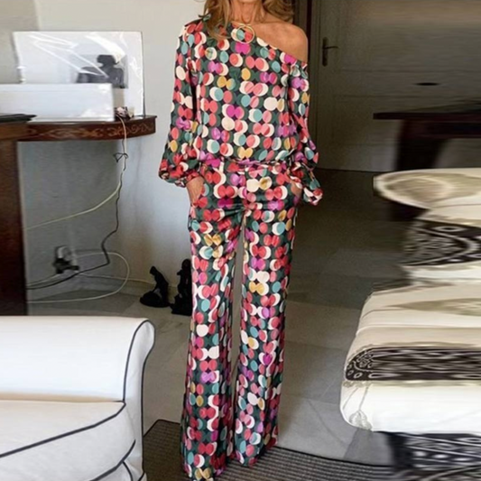 JO | Two-piece spring set with print