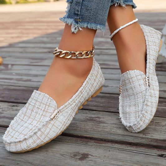 Women Casual Flats Shoes Women Anti-slip Fashion Comfortable Loafers New Breathable Lightweight Sneakers Women Zapatos De Mujer
