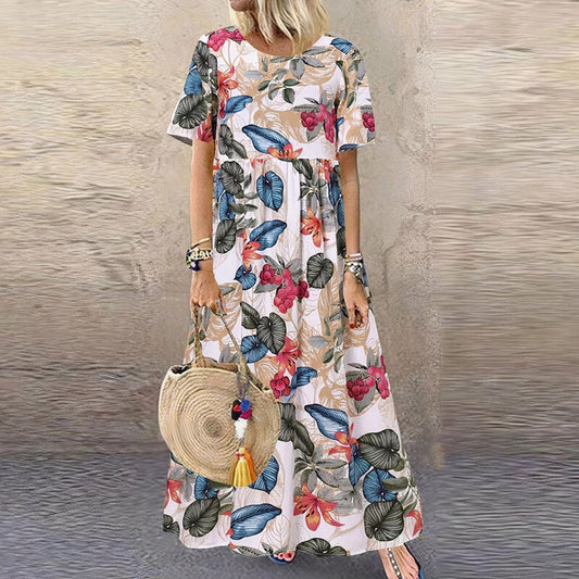 JO | Vibrant Floral Maxi Dress