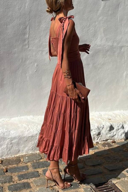 JO | Rocio tile midi dress