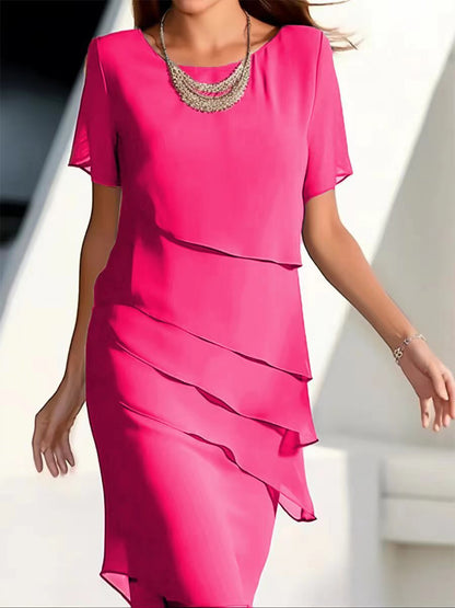 JO | Elegant dress that covers the stomach