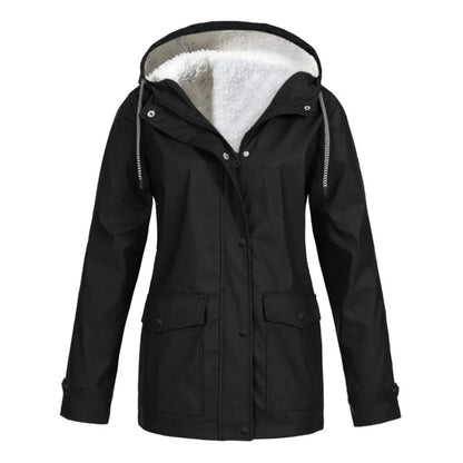 JO | Soft and knitted, oversized fleece coat