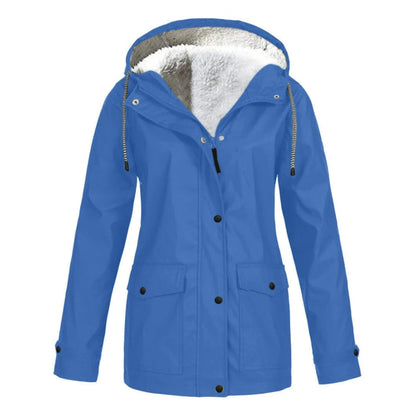 JO | Soft and knitted, oversized fleece coat