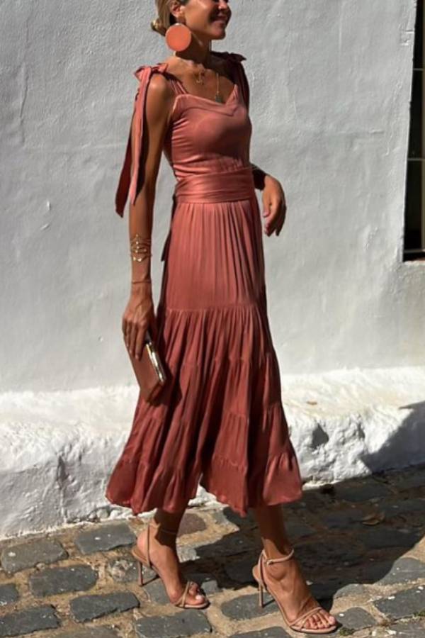 JO | Rocio tile midi dress