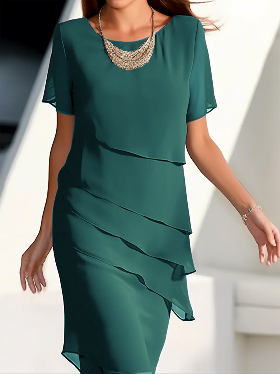 JO | Elegant dress that covers the stomach