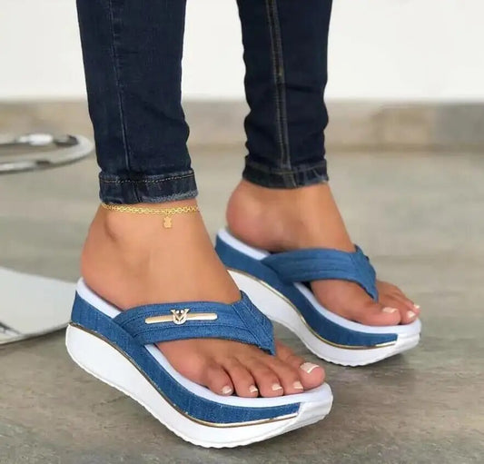 JO | | Elegant sandals with wedge heel for women
