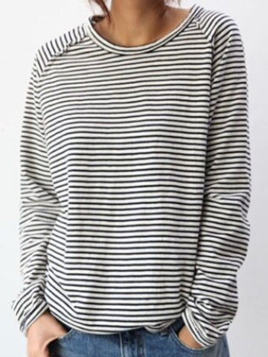 JO | Striped long sleeve top
