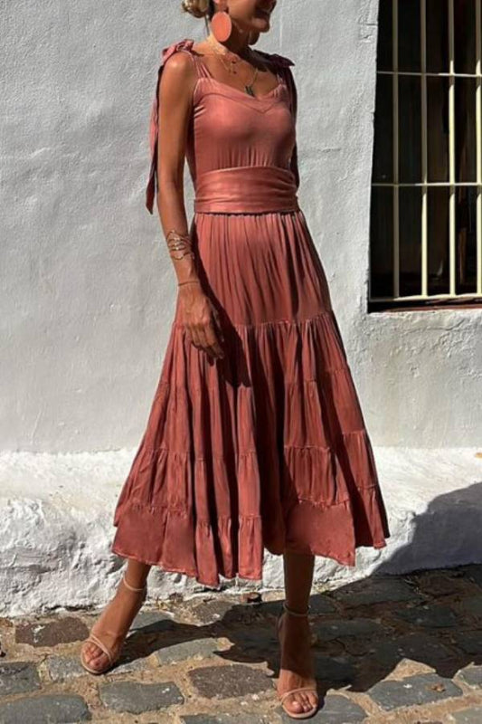 JO | Rocio tile midi dress