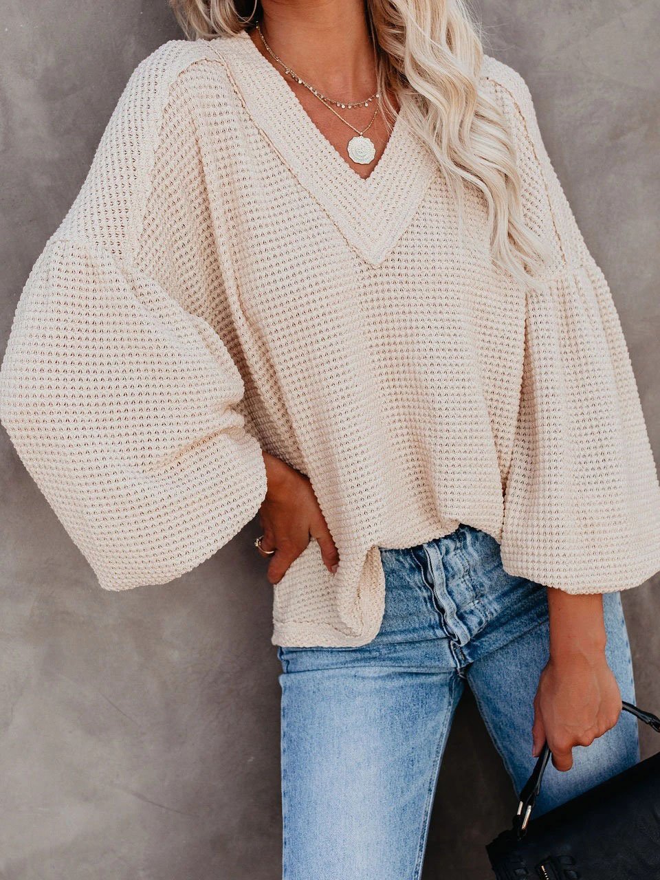 JO | Simple and elegant winter top