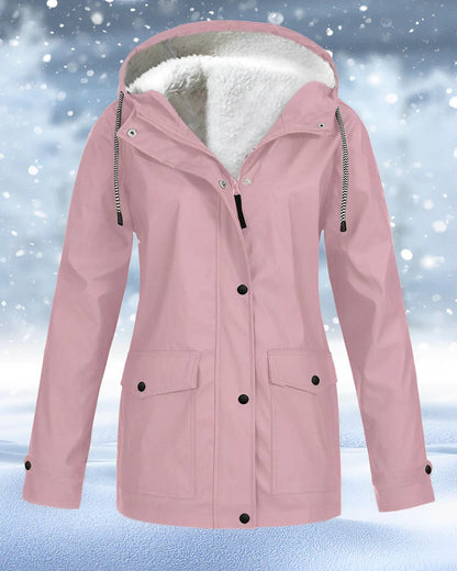 JO | Soft and knitted, oversized fleece coat
