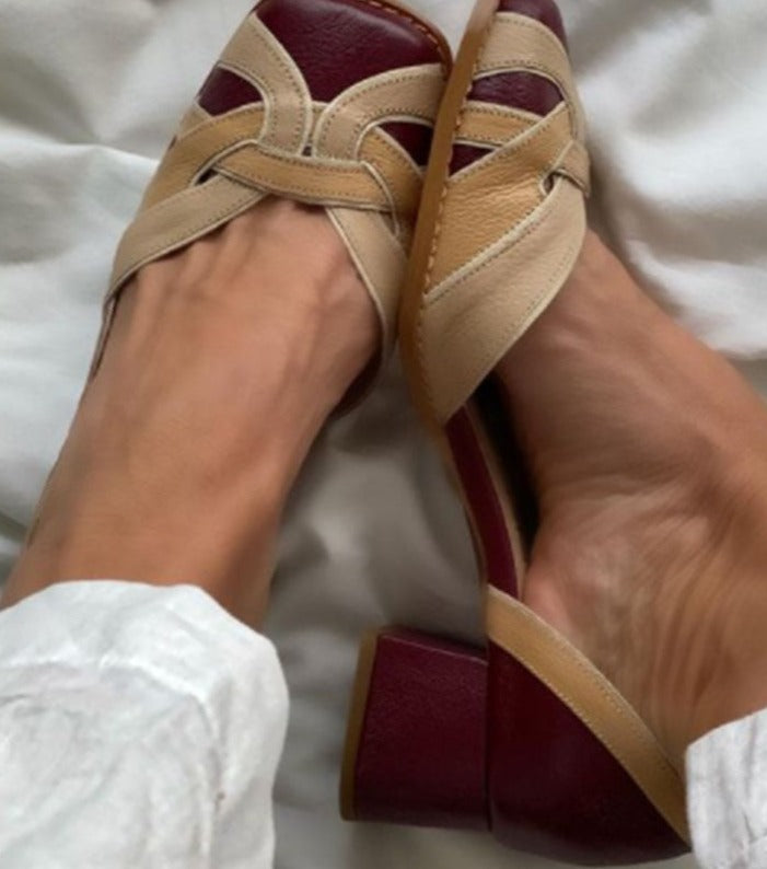 JO | vintage-style block heels