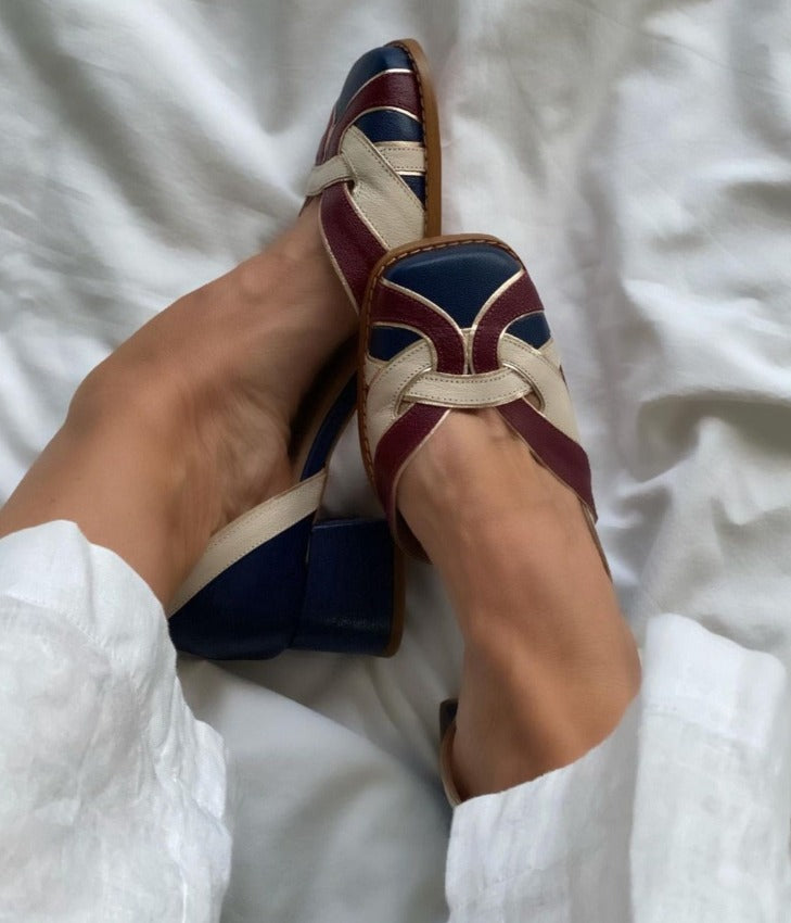 JO | vintage-style block heels