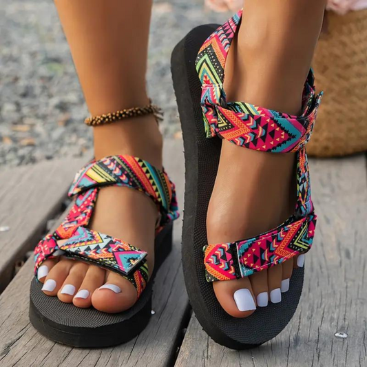JO | | Boho-style beach sandals for women