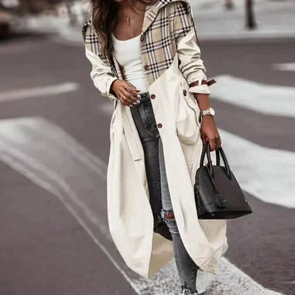 JO | Long luxurious trench coat