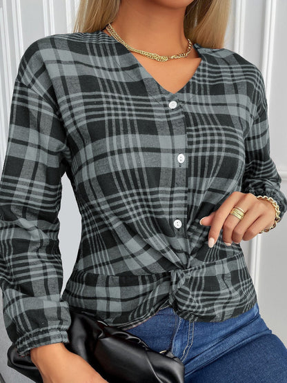 JO | Fashionable casual winter blouse