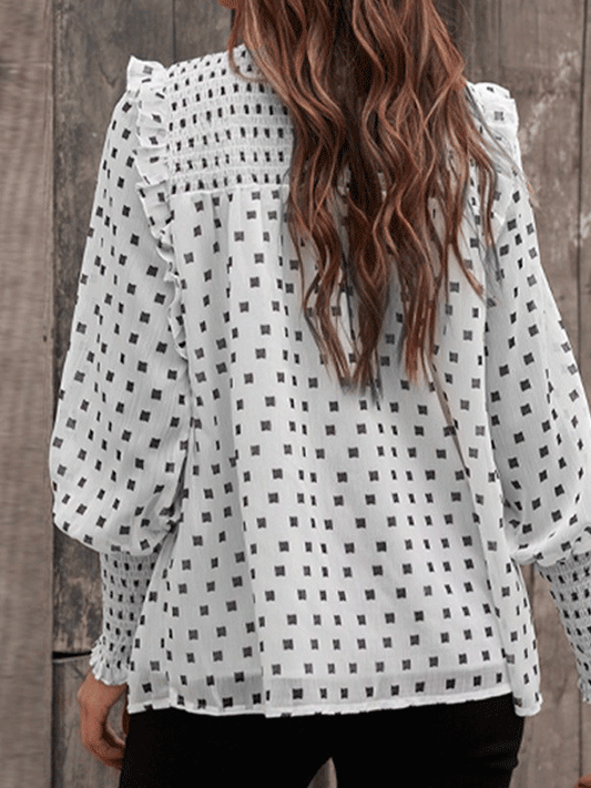 JO | Elegant and casual winter blouse