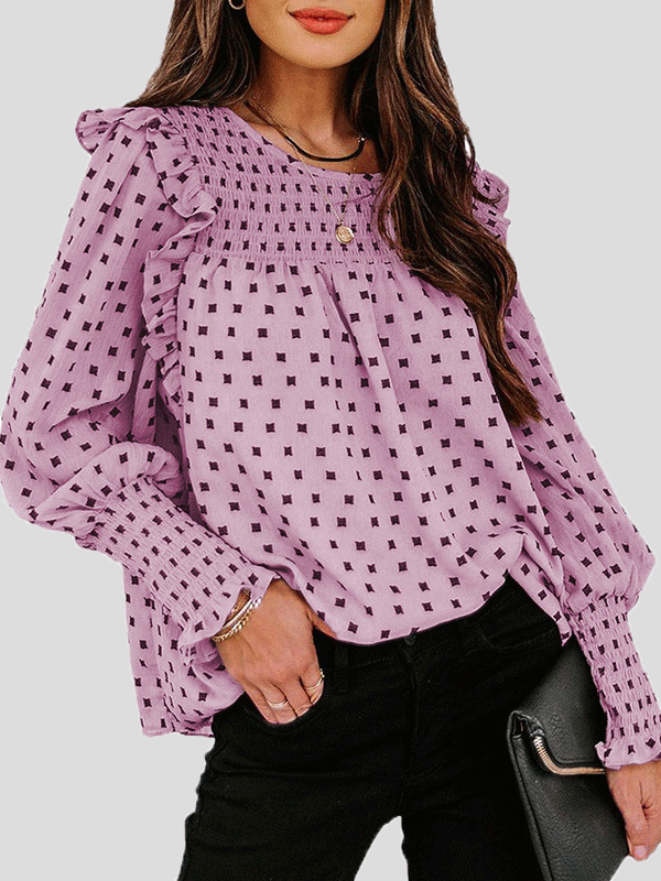 JO | Elegant and casual winter blouse