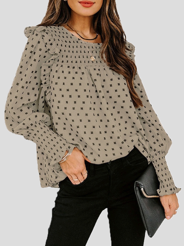 JO | Elegant and casual winter blouse